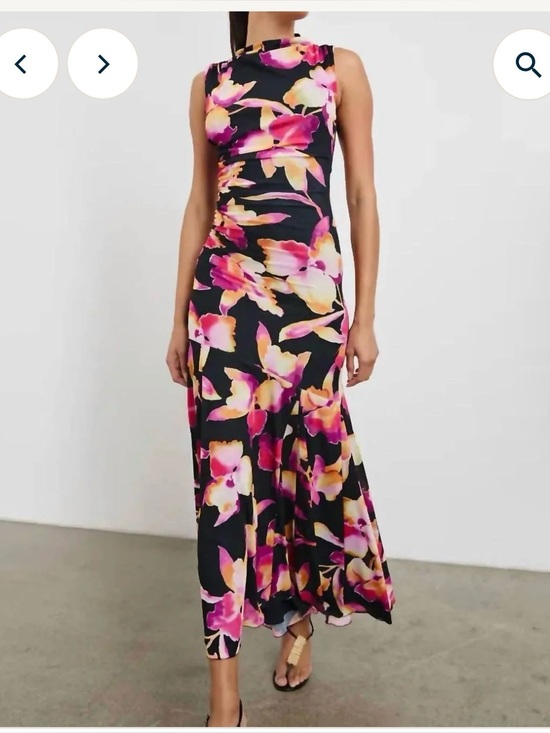 Rails Dresses & Skirts - Rails Cosmos Floral Maxi Dress in Black, Pink & Yellow